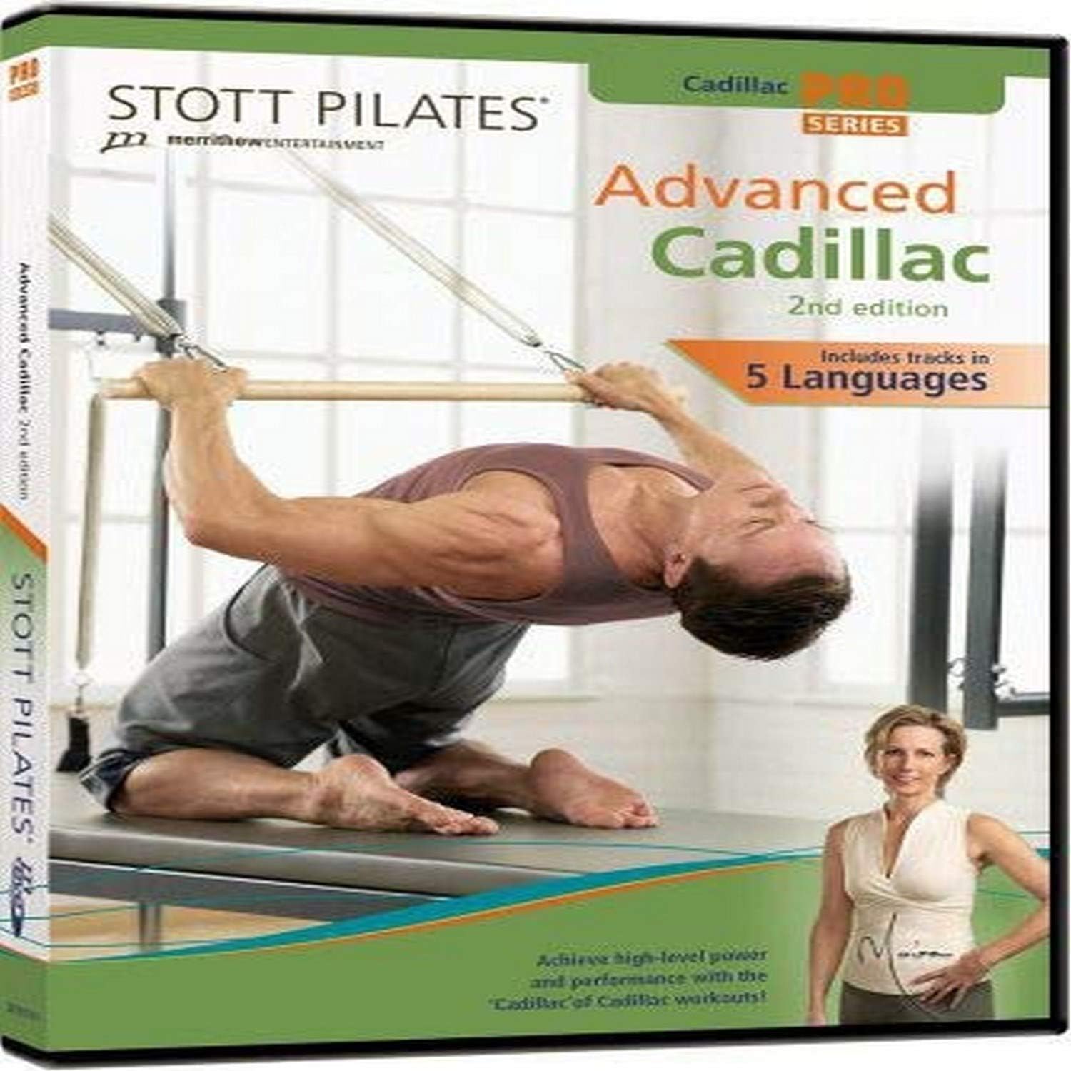 STOTT PILATES DVD【Intermediate Cadillac】 Stott Pilates - Intermediate Cadillac (DVD, 2006) for sale